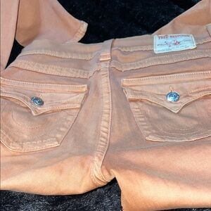 True Religion Women's Peach Jeans
